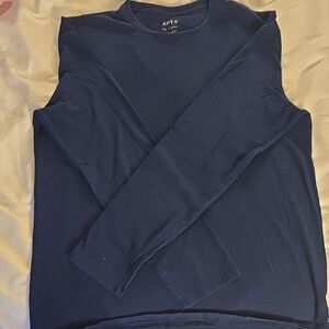 Apt. 9 Men's Deep Blue Long Sleeve Tee